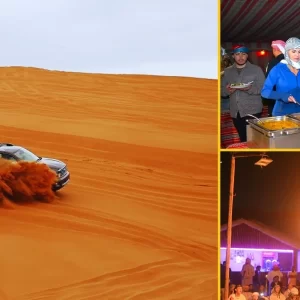 7-Hour Red Dune BBQ Dinner, Camel & Traditional Show