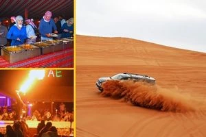 7-Hour Red Dune BBQ Dinner, Camel & Traditional Show