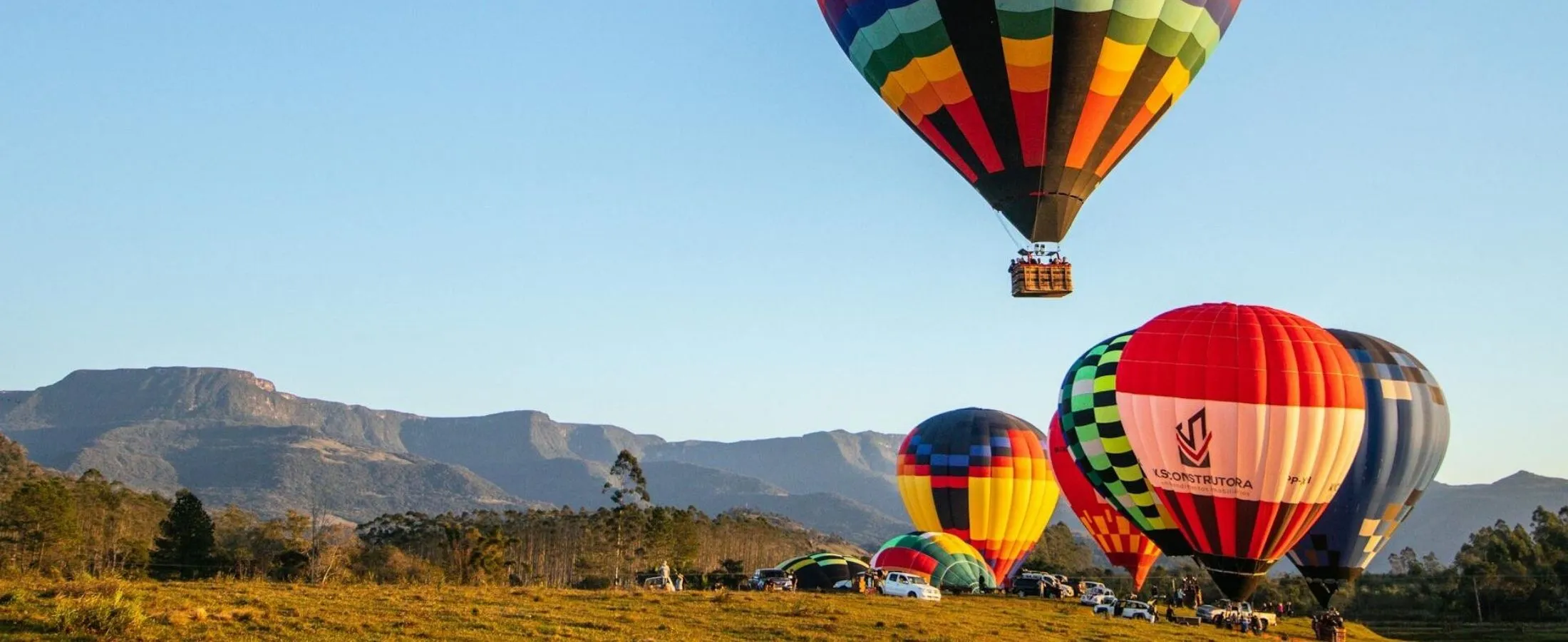 Air Balloon Tour Over Desert