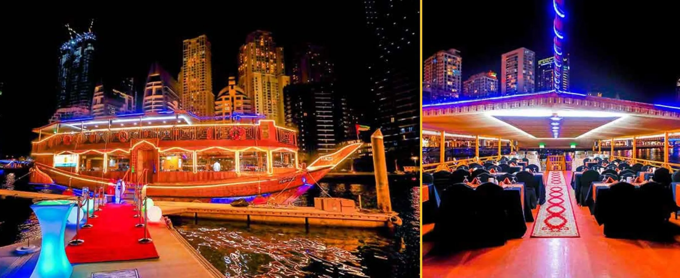 Dubai Creek Dhow Cruise Dinner