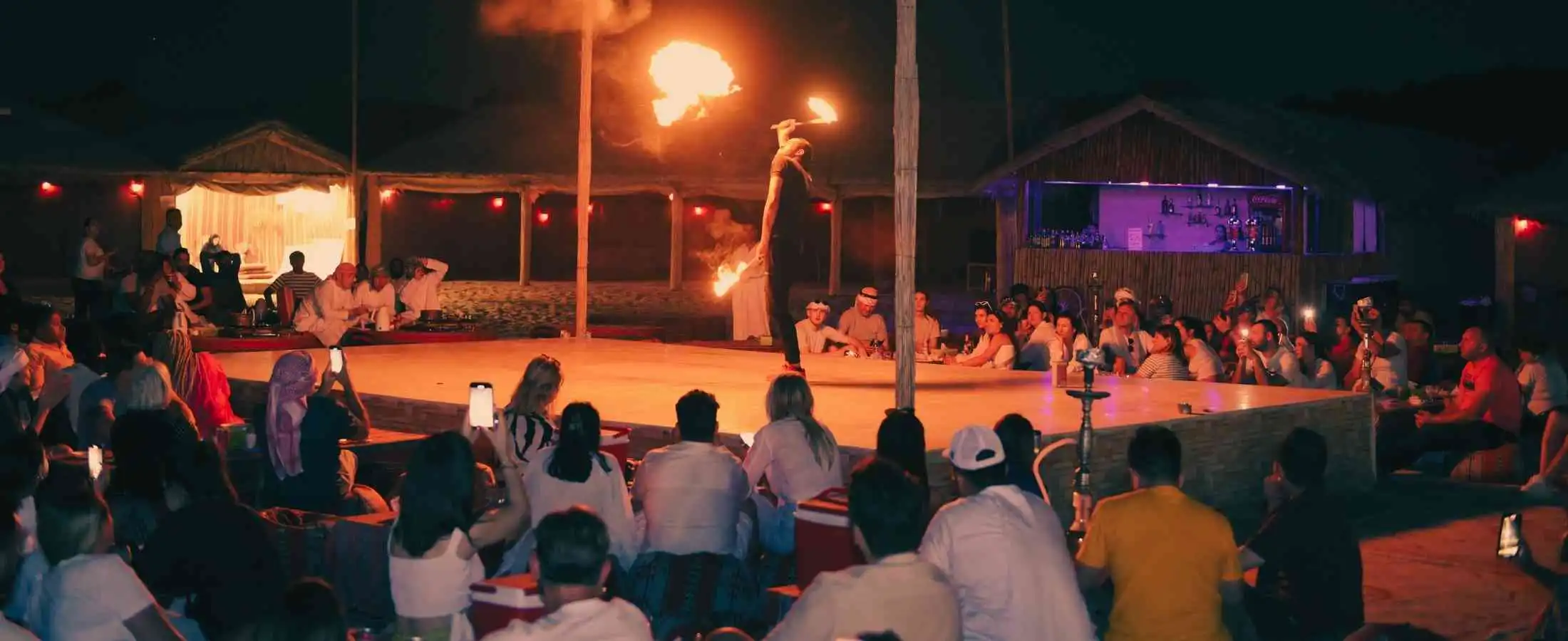 Fire Show and Belly Dance