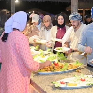 Food Hall in Desert