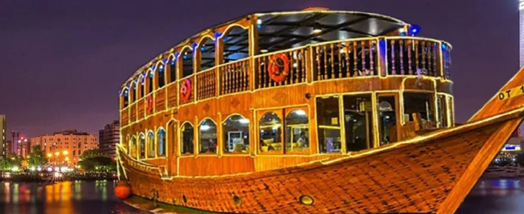 Marina Dhow Cruise in dubai