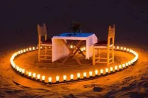 Private Romantic Dinner Desert Safari