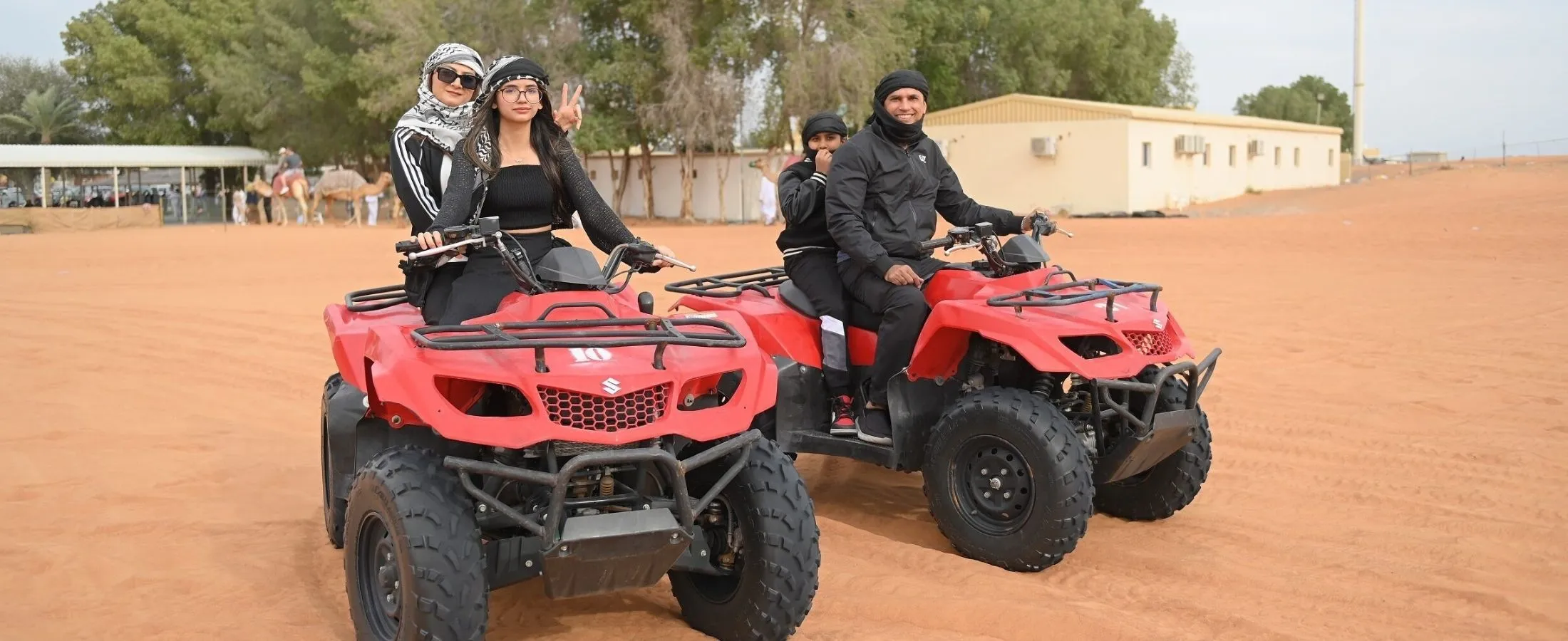 Self Drive Double Quad Bike