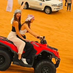 Quad Bike ride in Desert Safari