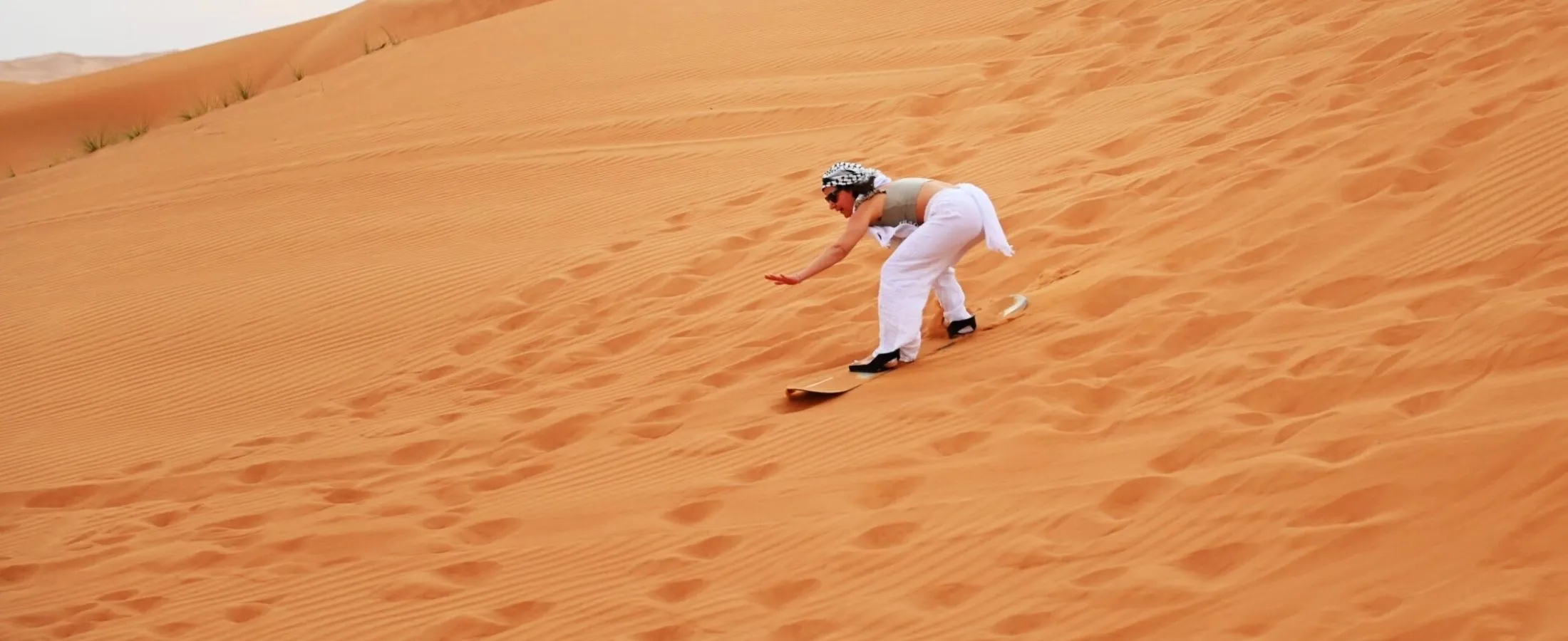 Sand-boarding